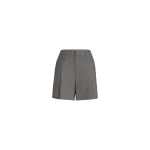 Brunello Cucinelli Wool formal shorts in Dark Grey