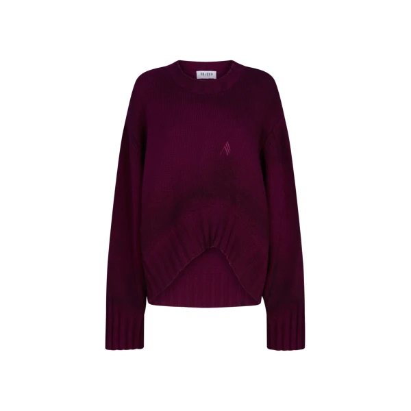 The Attico Burgundy sweater
