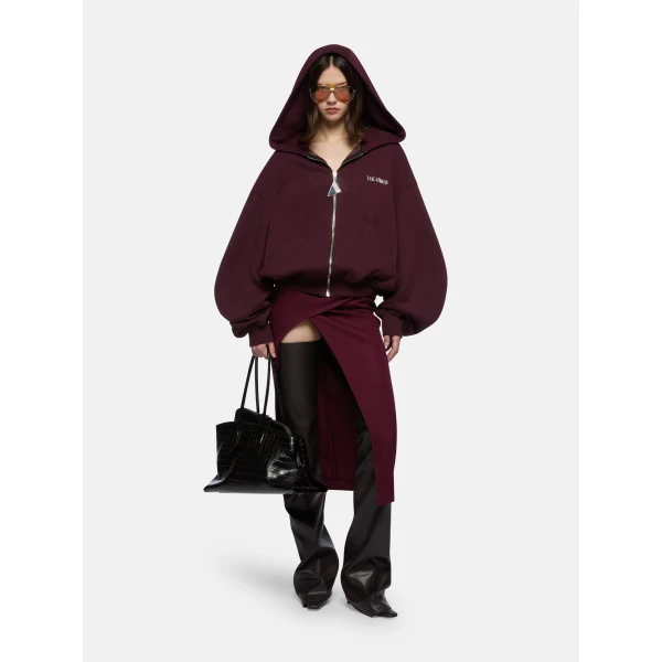 The Attico Burgundy sweatshirt Knit, view 2