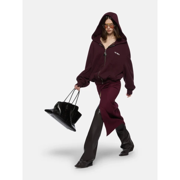 The Attico Burgundy sweatshirt Knit, view 4