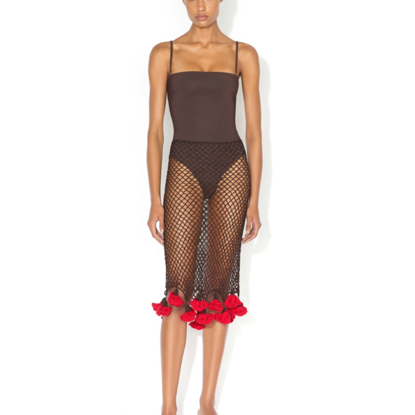 Alaia Bustier Swimsuit, view 2