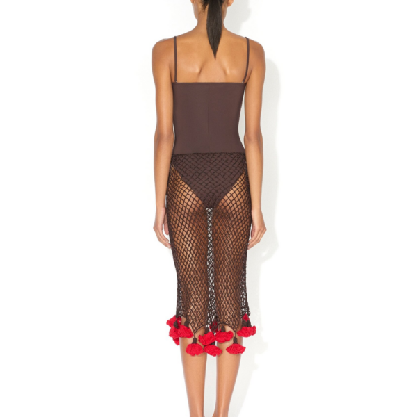 Alaia Bustier Swimsuit, view 3