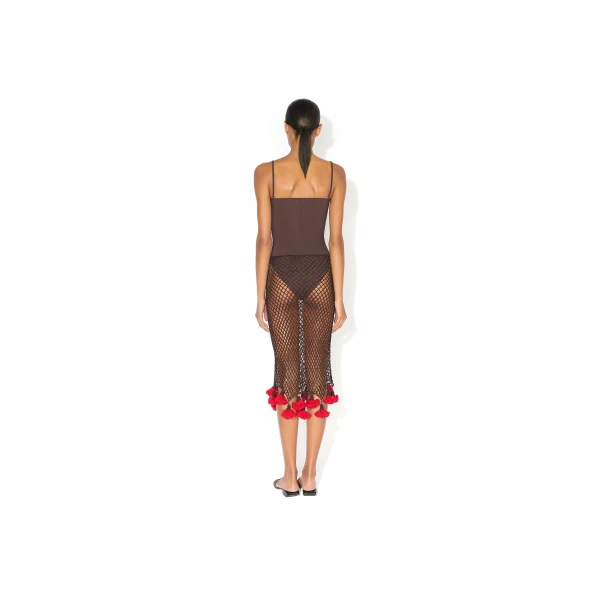 Alaïa Bustier Swimsuit - ALAÏA Beachwear - Laser Cut Luxury - Shop at Luxury Shoes 