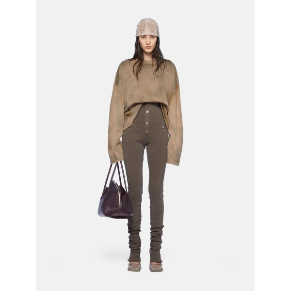 The Attico Camel sweatshirt Knit, view 2