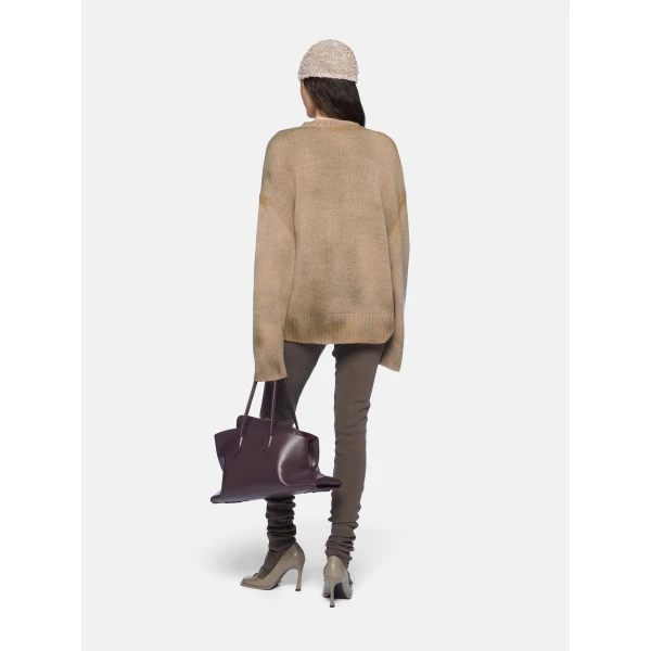The Attico Camel sweatshirt Knit, view 3