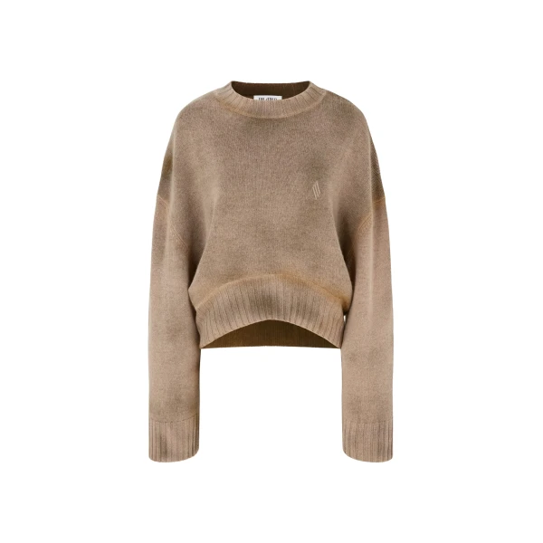 The Attico Camel sweatshirt Knit