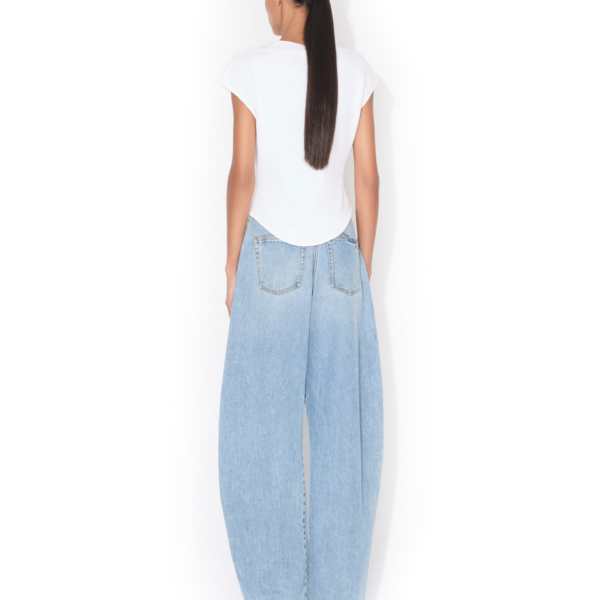 Alaia Cap Cotton T Shirt, view 3