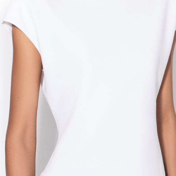 Alaia Cap Cotton T Shirt, view 4