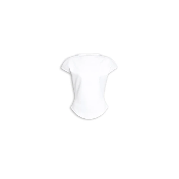 Alaia Cap Cotton T Shirt