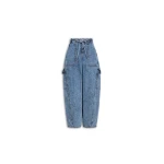 Alaia Cargo Denim Pants