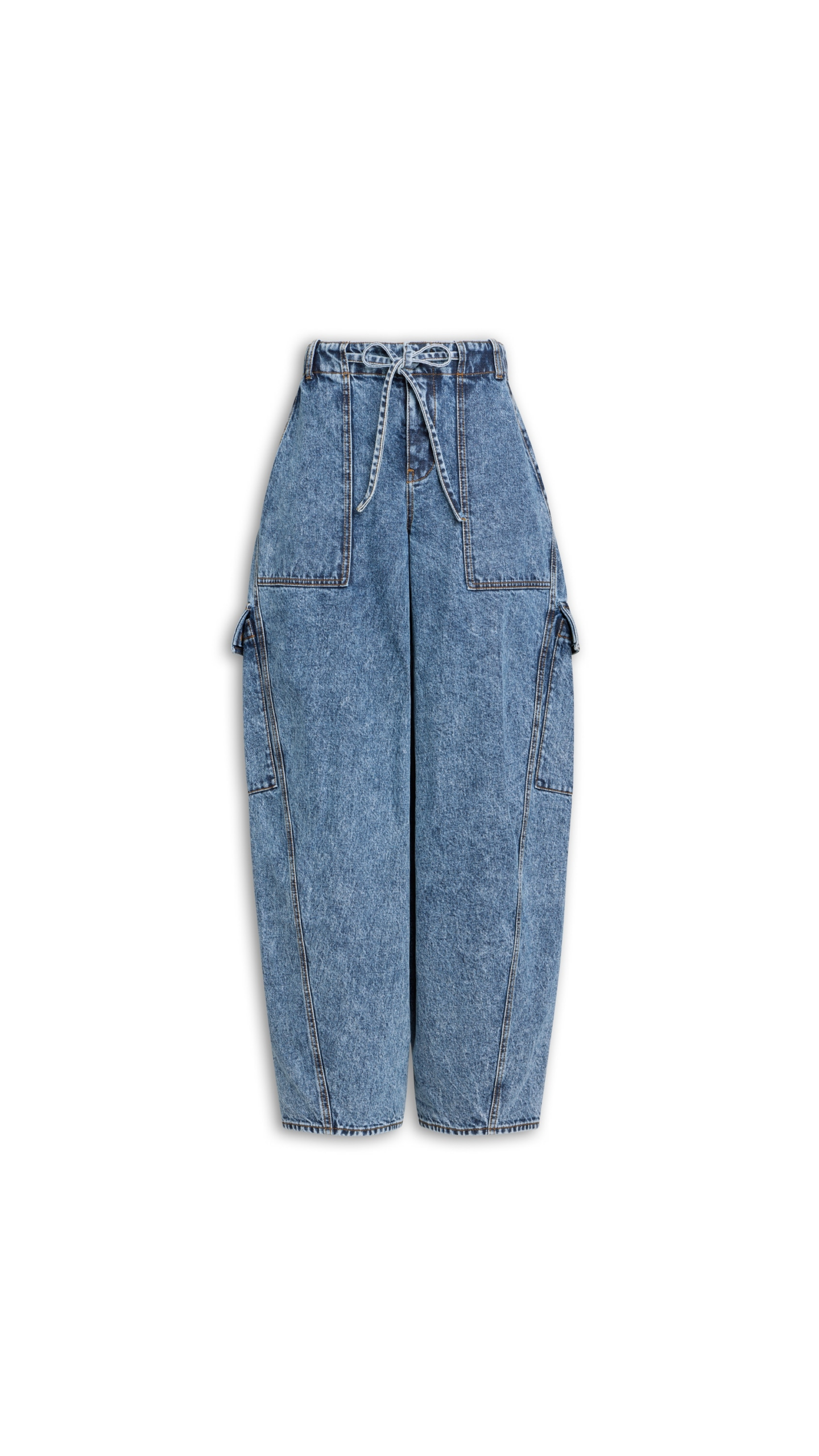 Alaia Cargo Denim Pants