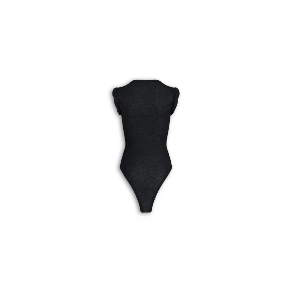 Alaia Cashmere Blend Jersey Bodysuit, view 5