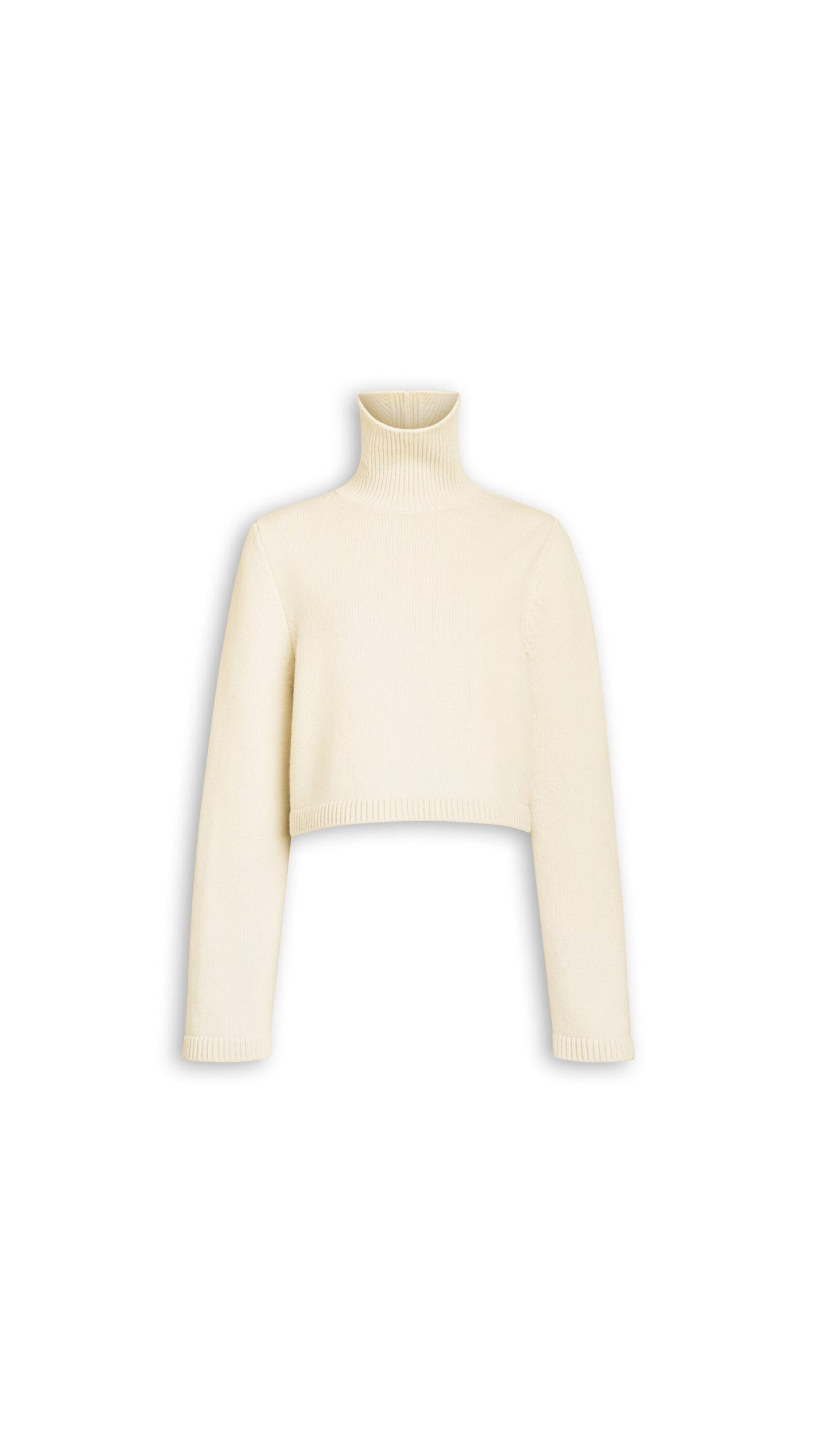 Alaïa Cashmere Knit Cropped Jumper - ALAÏA Knitwear - Laser Cut Luxury - Shop at Luxury Shoes Alaïa Cashmere Knit Cropped Jumper - ALAÏA Knitwear - Laser Cut Luxury - Shop at Luxury Shoes