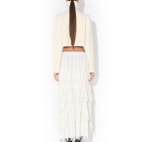 Alaia Cashmere Knit Cut Out Jumper, view 3