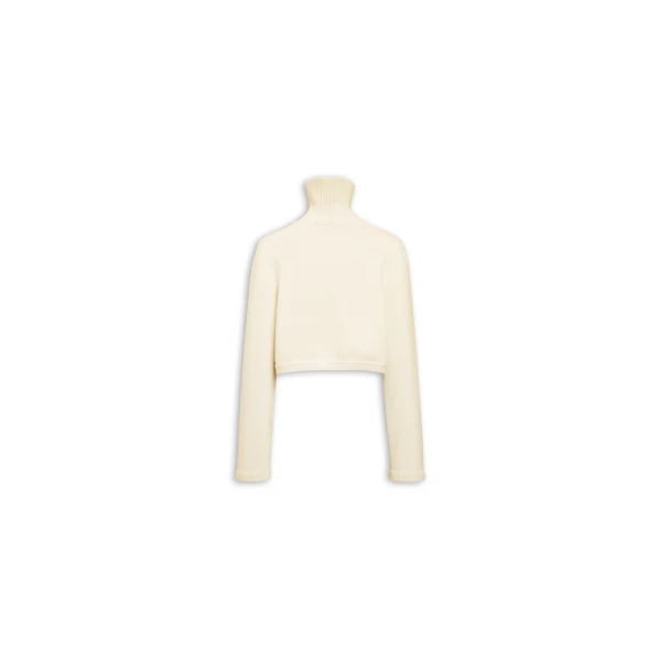 Alaïa Cashmere Knit Cut Out Jumper - ALAÏA Knitwear - Laser Cut Luxury - Shop at Luxury Shoes 