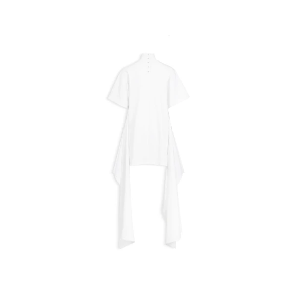Alaïa Cotton Jersey T Shirt Dress - ALAÏA Dresses - Laser Cut Luxury - Shop at Luxury Shoes 