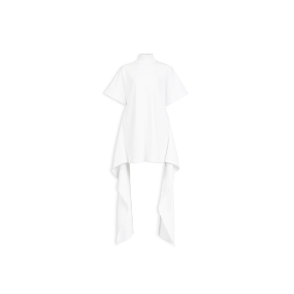 Alaïa Cotton Jersey T Shirt Dress - ALAÏA Dresses - Laser Cut Luxury - Shop at Luxury Shoes 