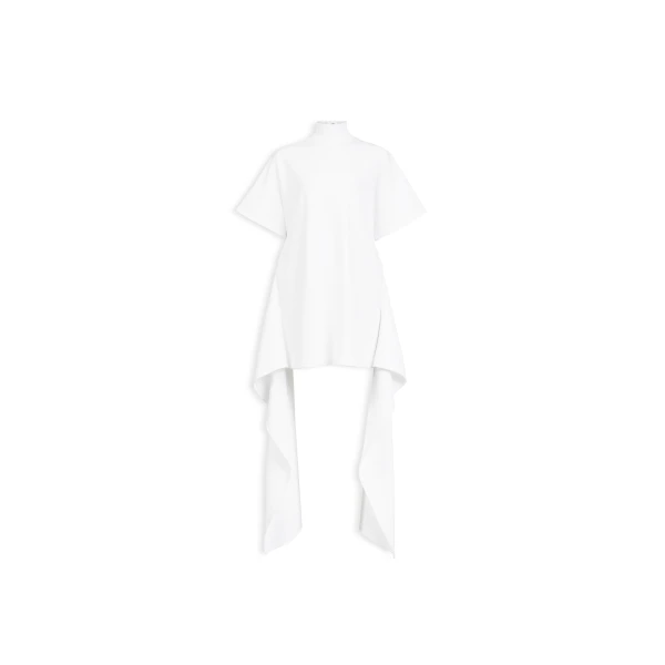 Alaïa Cotton Jersey T Shirt Dress - ALAÏA Dresses - Laser Cut Luxury - Shop at Luxury Shoes 