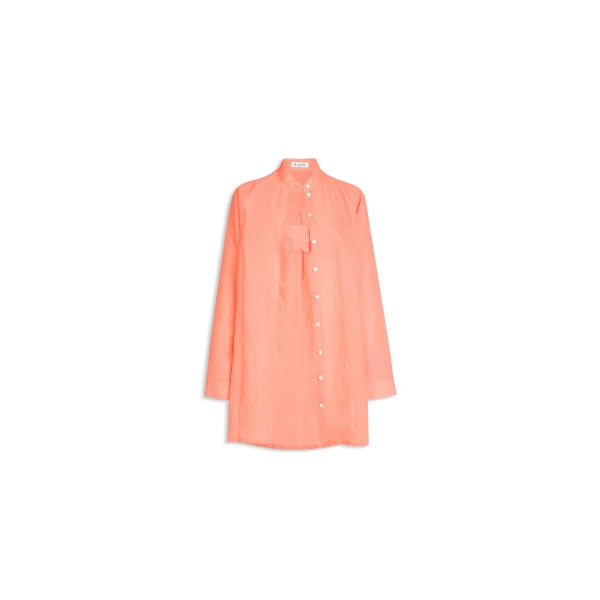 Alaïa Cotton Linen Blend Shirt Set - ALAÏA Tops - Laser Cut Luxury - Shop at Luxury Shoes 