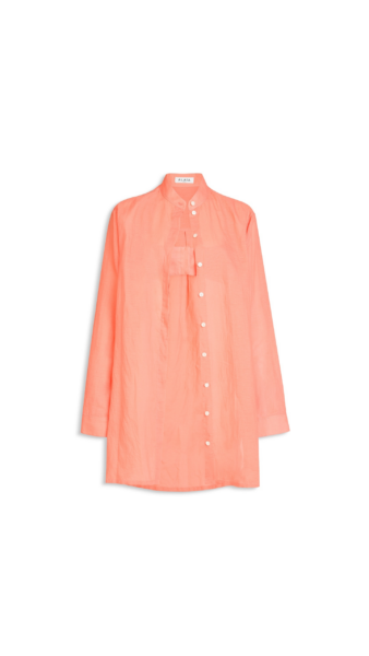 Alaïa Cotton Linen Blend Shirt Set - ALAÏA Tops - Laser Cut Luxury - Shop at Luxury Shoes 