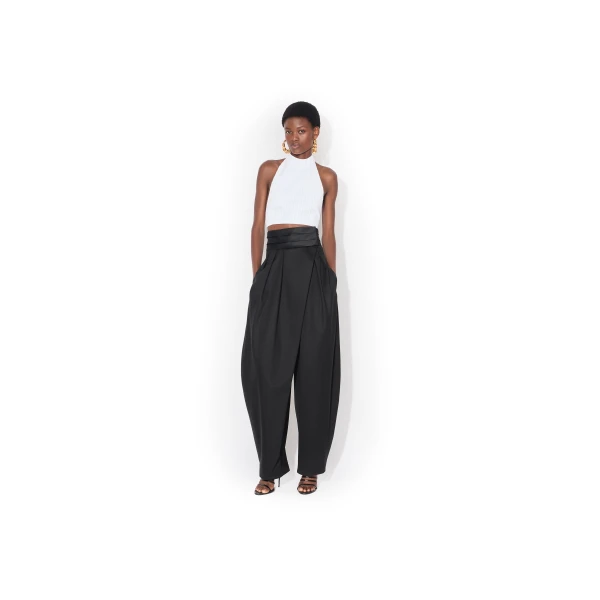 Alaïa Cotton Poplin Top - ALAÏA Tops - Laser Cut Luxury - Shop at Luxury Shoes 