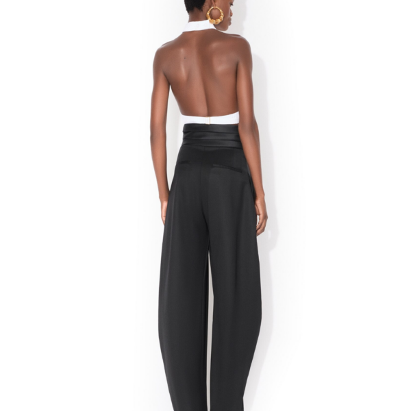 Alaia Cotton Poplin Top, view 3