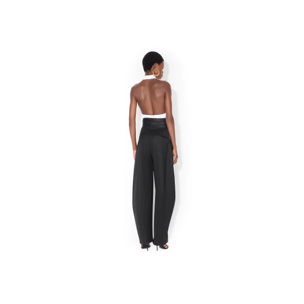 Alaïa Cotton Poplin Top - ALAÏA Tops - Laser Cut Luxury - Shop at Luxury Shoes 