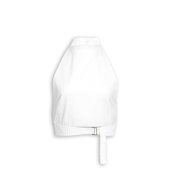 Alaia Cotton Poplin Top, view 5