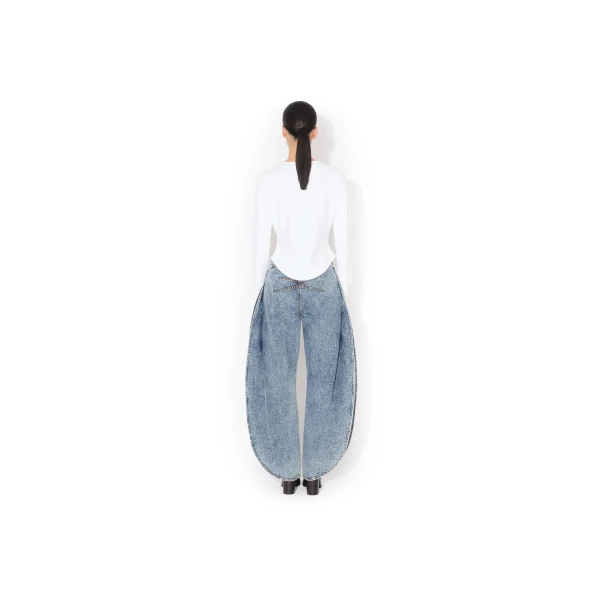 Alaia Cotton T Shirt, view 3
