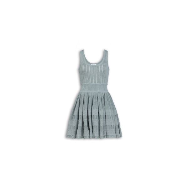 Alaïa Crinoline Knit Dress - ALAÏA Dresses - Laser Cut Luxury - Shop at Luxury Shoes 