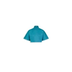 Alaia Cropped Cotton Jersey T Shirt