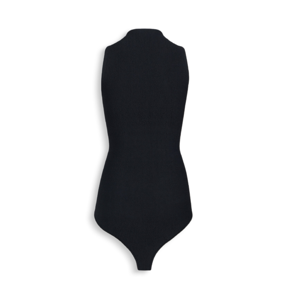Alaia Cross Front Knit Bodysuit, view 2