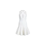 Alaïa Cross Front Knit Dress - ALAÏA Dresses - Laser Cut Luxury - Shop at Luxury Shoes 