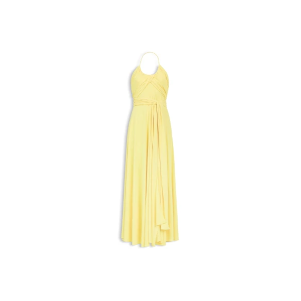 Alaïa Crossed Jersey Dress - ALAÏA Dresses - Laser Cut Luxury - Shop at Luxury Shoes 