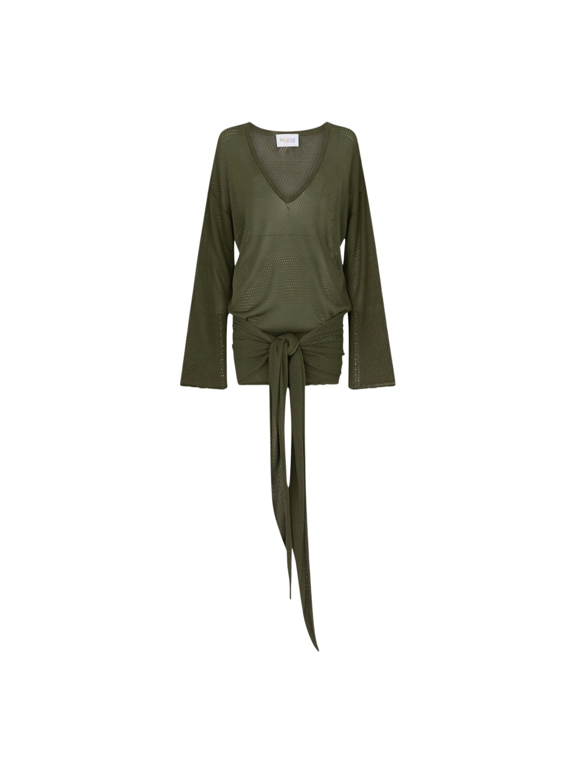 Dark-green-mini-dress-The-Attico-Dresses-scaled80558_nobg The Attico Dark green mini dress