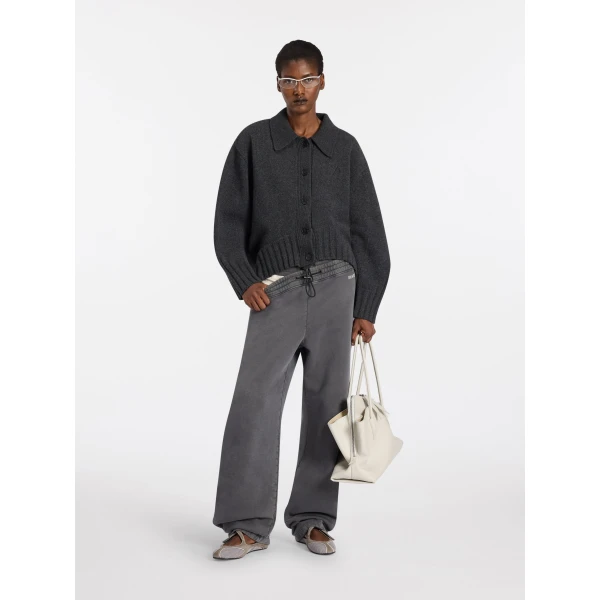 The Attico Dark grey cardigan, view 2