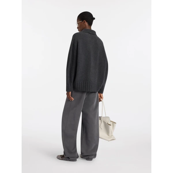 The Attico Dark grey cardigan, view 3