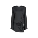 The Attico Dark grey mini dress