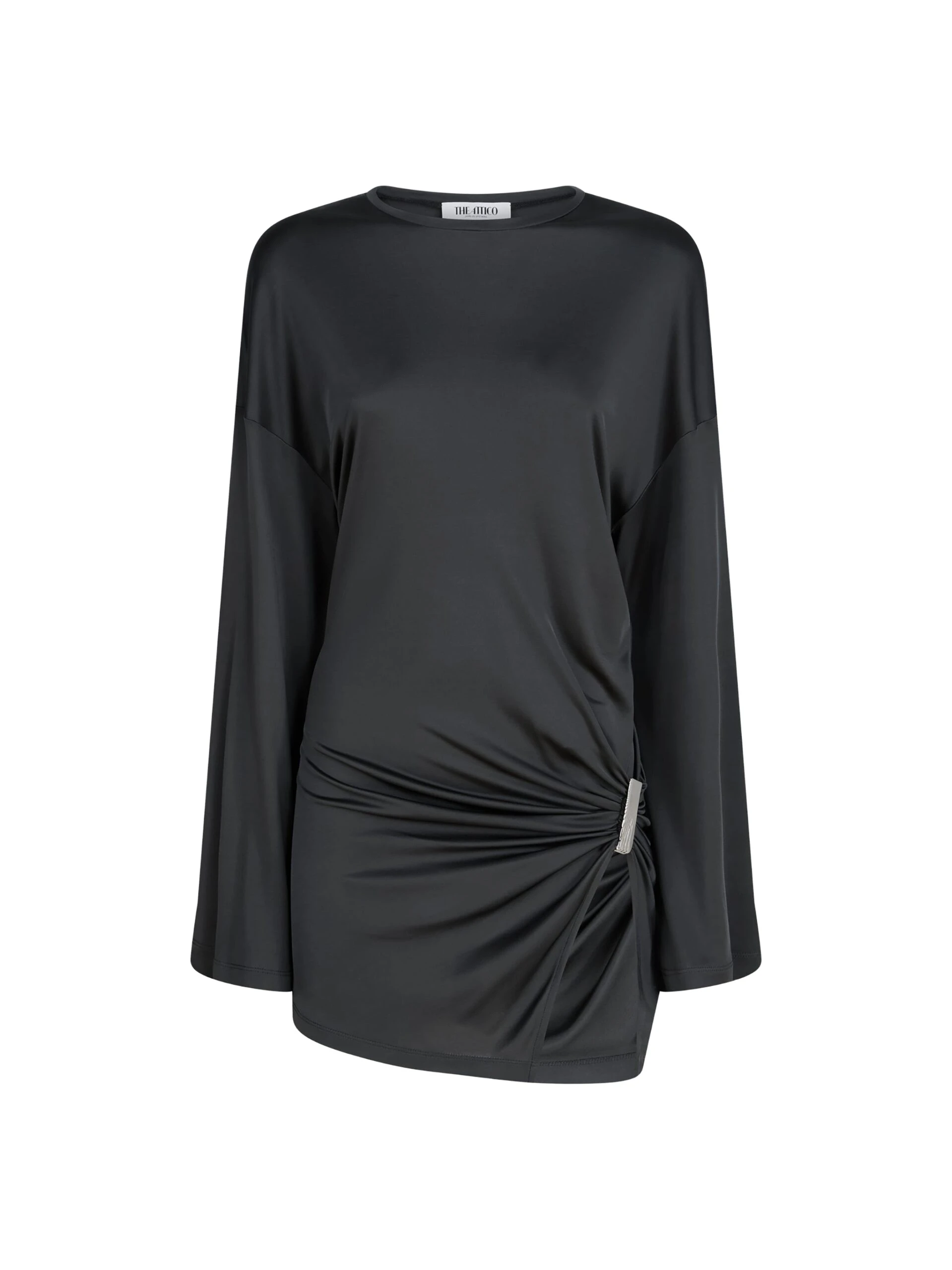 The Attico Dark grey mini dress