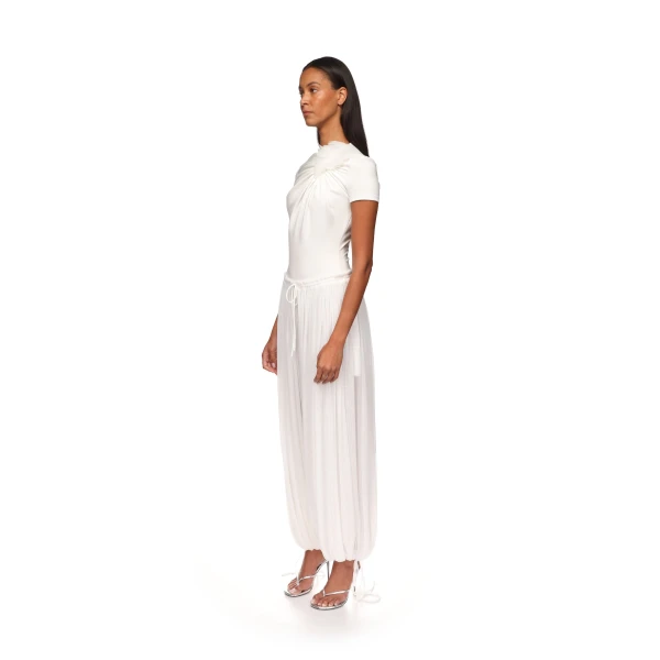 David Koma Pleated Harem Trousers, view 4