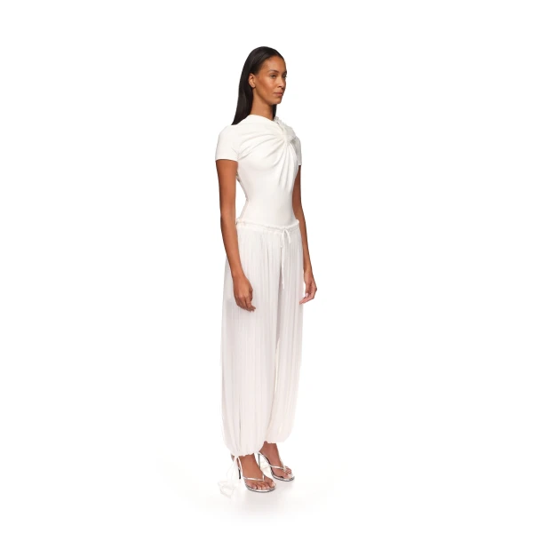 David Koma Pleated Harem Trousers, view 5