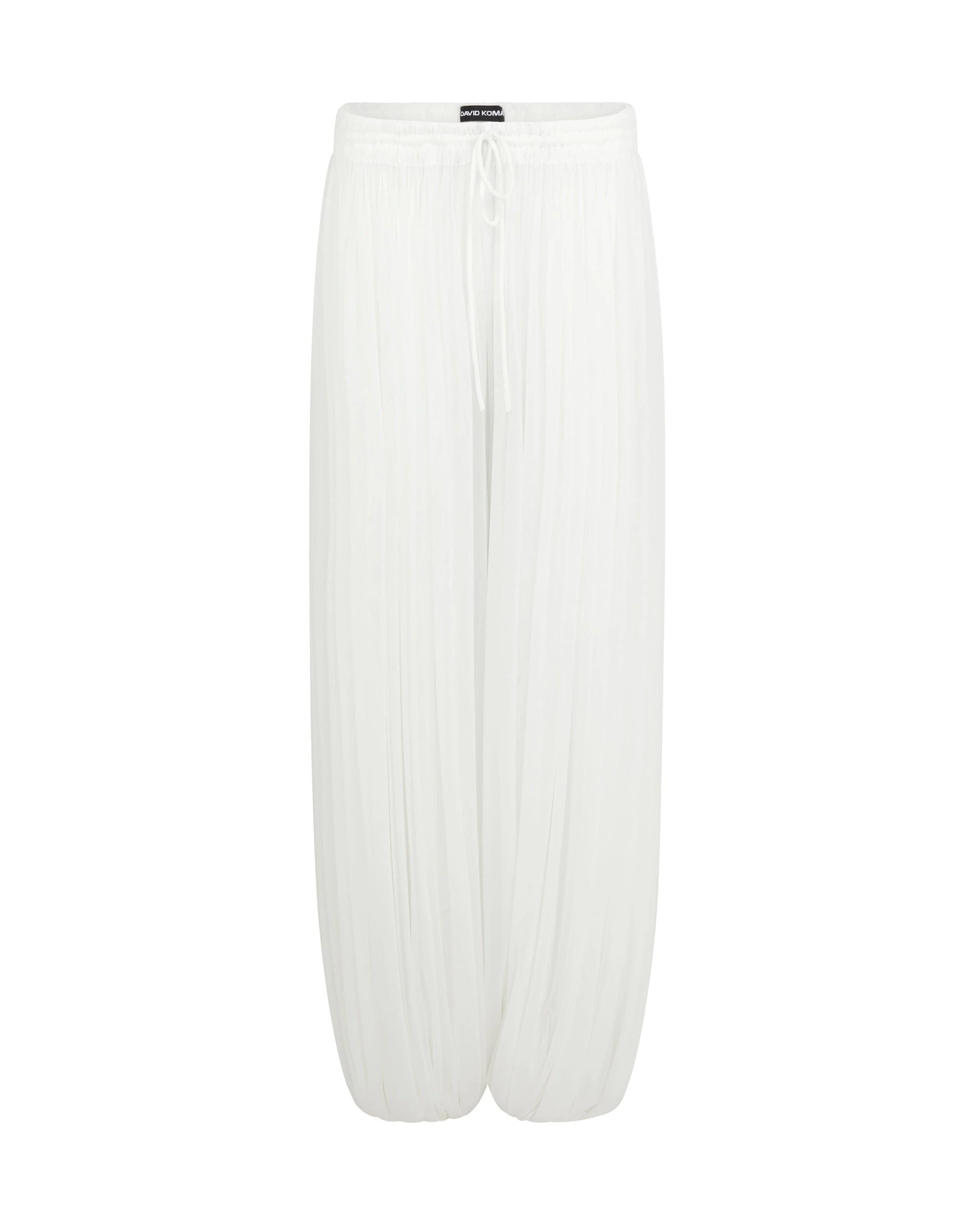 David Koma Pleated Harem Trousers David Koma Pleated Harem Trousers