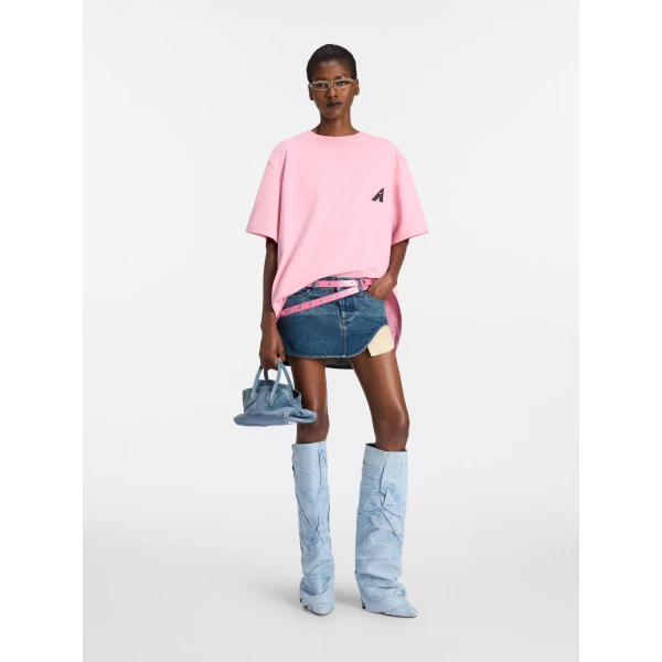 The Attico Deep blue mini skirt, view 2