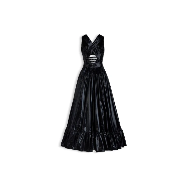 Alaïa Deesse Nylon Dress - ALAÏA Dresses - Laser Cut Luxury - Shop at Luxury Shoes 