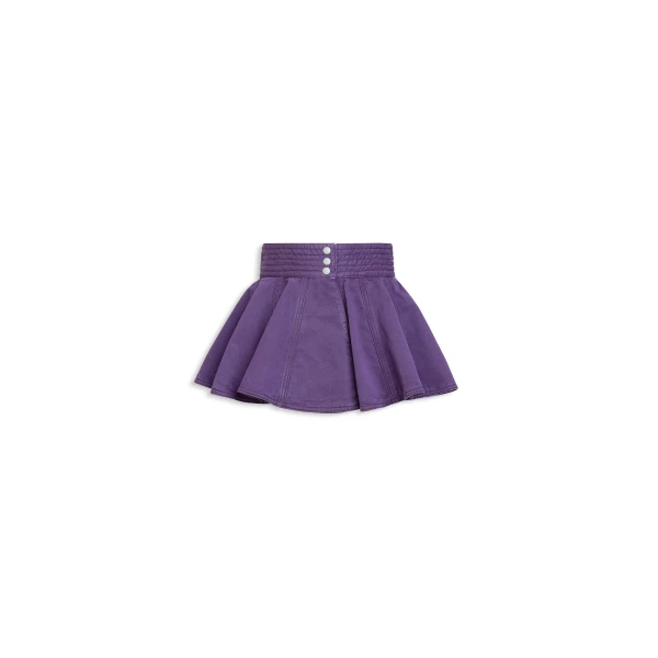 Alaia Denim Peplum Belt, view 5