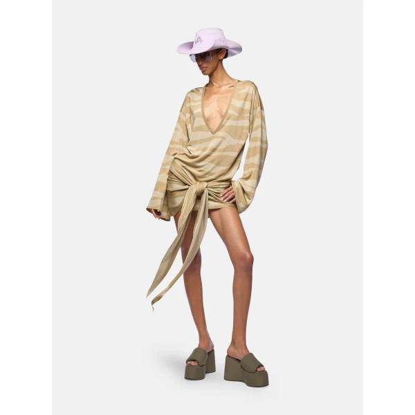 The Attico Desert mini dress, view 2