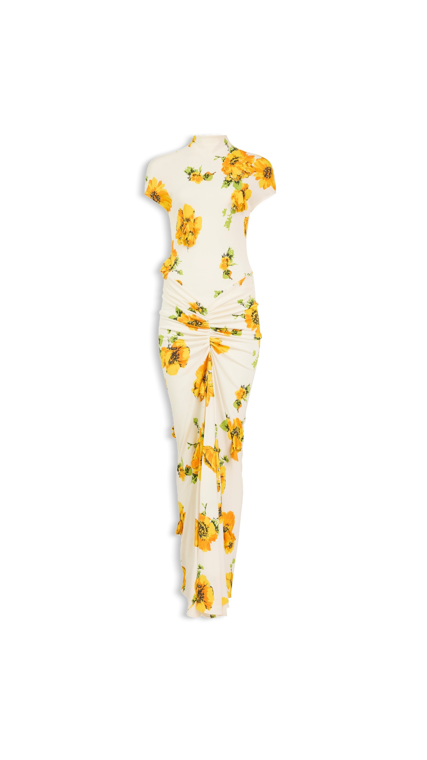 Alaïa Draped Printed Dress - ALAÏA Dresses - Laser Cut Luxury - Shop at Luxury Shoes Alaïa Draped Printed Dress - ALAÏA Dresses - Laser Cut Luxury - Shop at Luxury Shoes