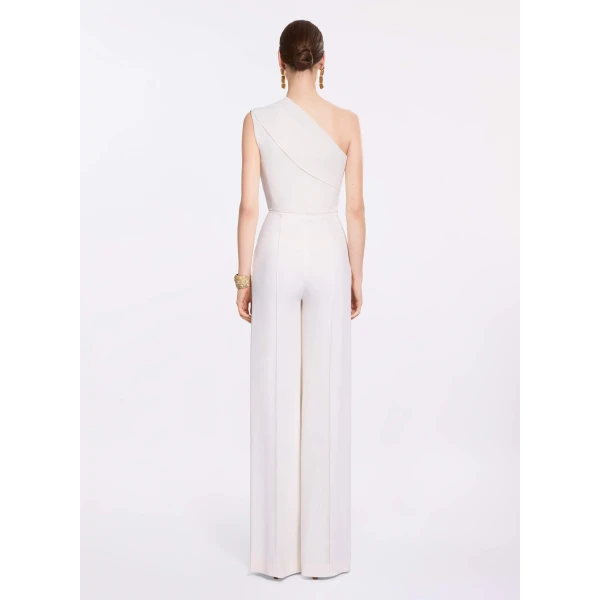 Elie Saab Asymmetric Cady Jumpsuit, view 3