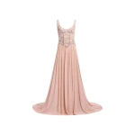 Elie Saab Bead Embroidered Corset Dress