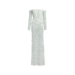 Elie Saab Bead Embroidered Gown